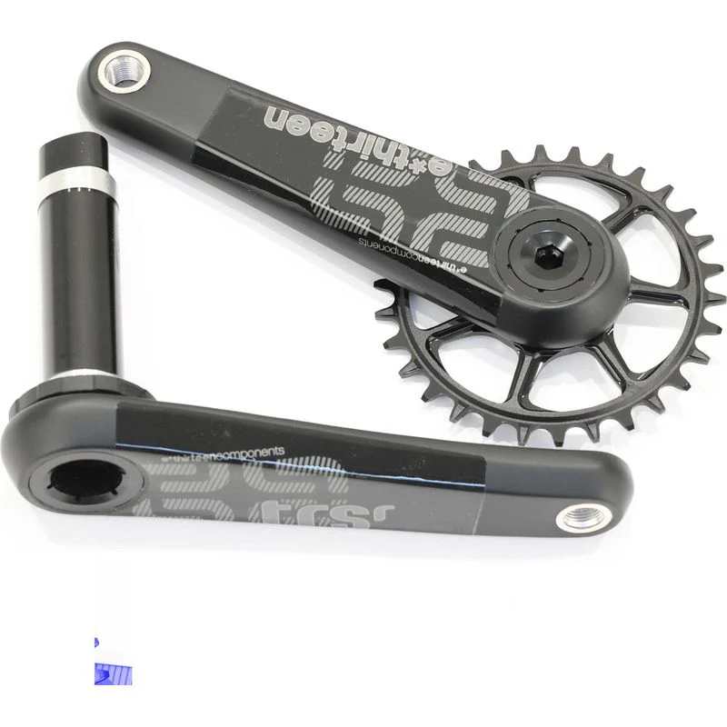 e*thirteen TRS Race Carbon MTB Crankset, 175mm, 30T, Boost, Gen 4, UL Chainring