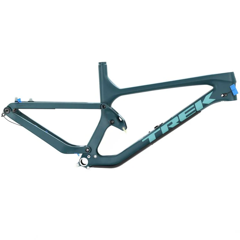 Trek Slash Gen 5 Carbon Frameset, 29“, Boost, 160mm Travel, XL-21.5“, Blue/Green