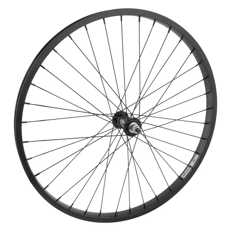 Wheel Front 24x1.75 ALLOY BOLT-ON Black