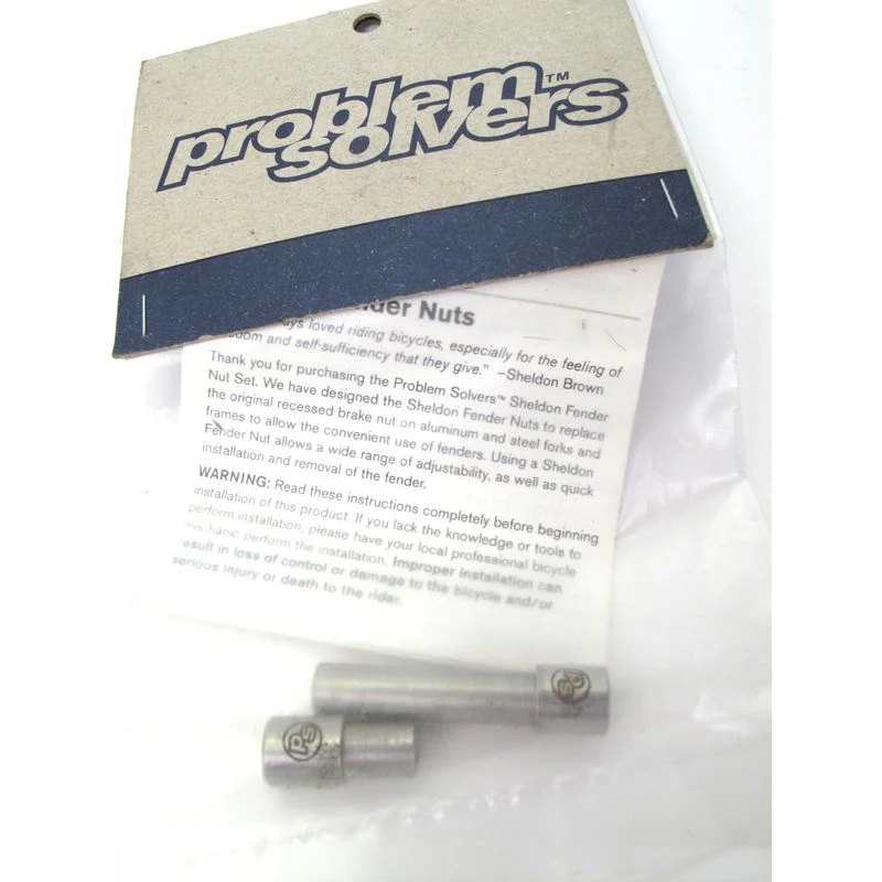 Problem Solvers Sheldon Fender 32mm F & 10mm R Nuts Set