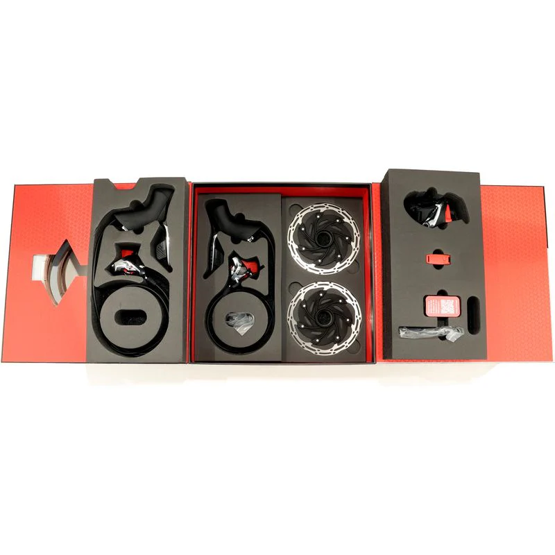 SRAM Red AXS D1 Hydraulic Disc Brake Mini Groupset, 1x12, Center Lock,Flat Mount