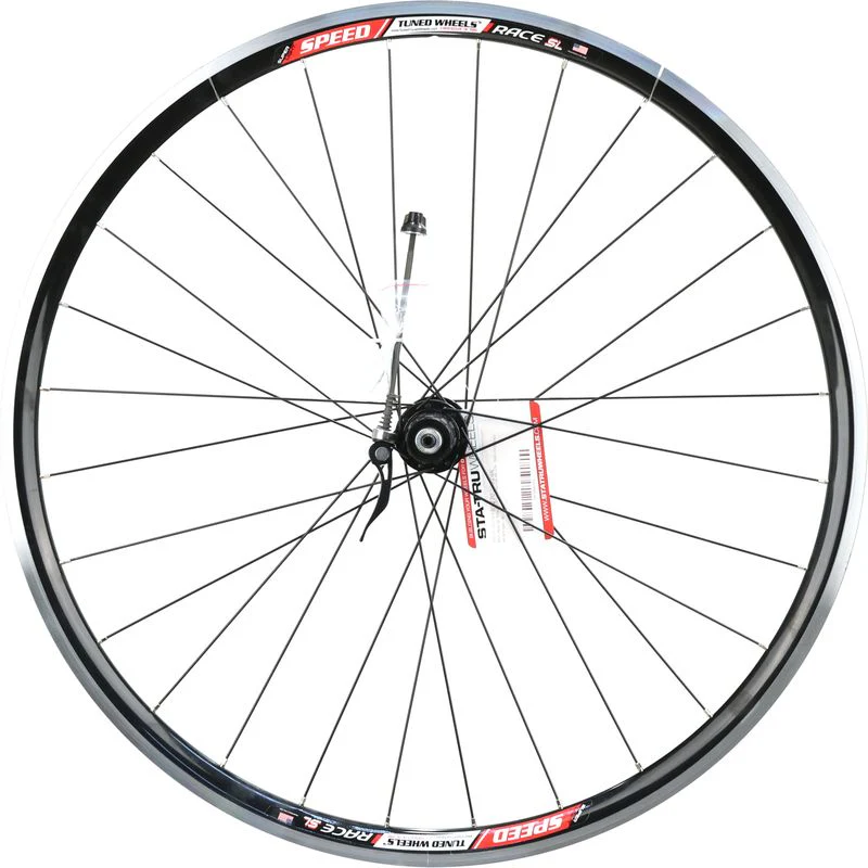 Sta-Tru 700c QR Rear Wheel, Shimano HG 8/9/10-Speed, Double-Wall, Rim Brake