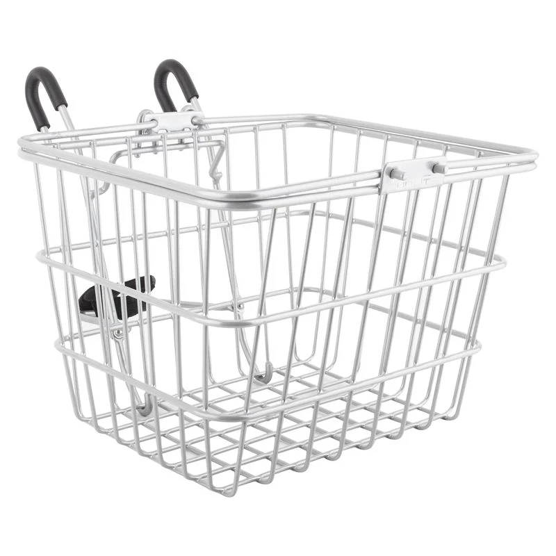 BASKET SunLite Front WIRE L/O Small Silver w/BRACKET