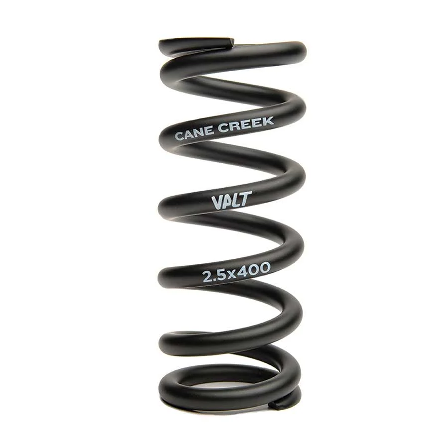 Cane Creek VALT Lightweight Steel Spring Coil Shock 2.50"/63mm x 450lbs BLK