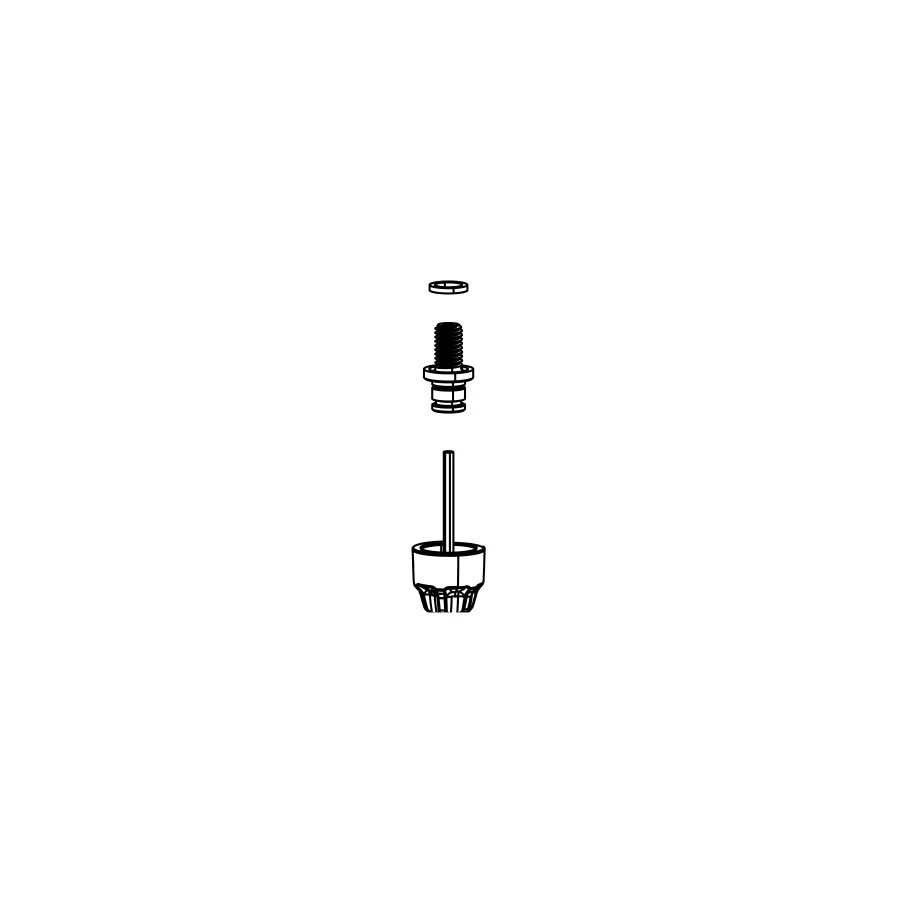 RockShox Rebound Adjuster Knob/Bolt Kit Yari