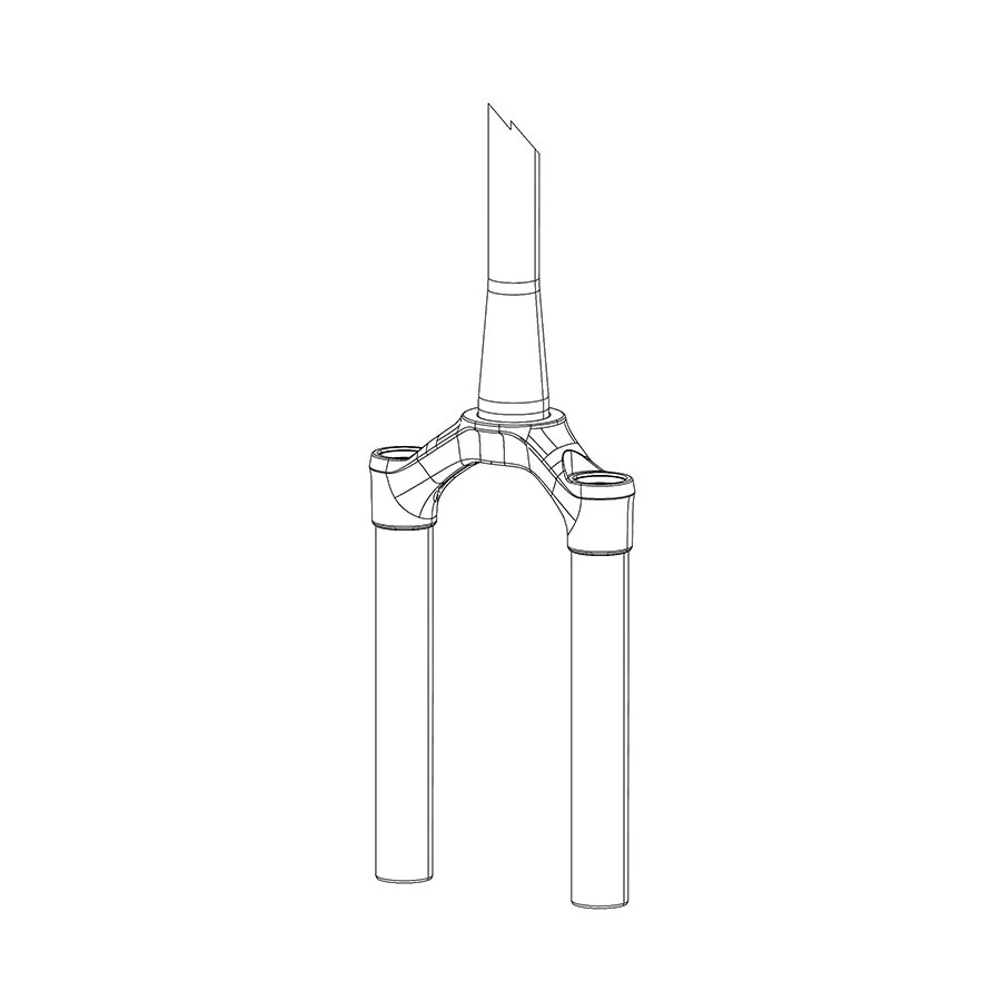 RockShox CSU SID Ultimate 80-100 mm DebonAir 2020+ 29"/27.5+ 42mm Offset Boost 15x110mm Tapered Steerer Diffusion BLK