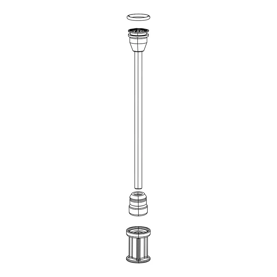 RockShox SID DebonAir Spring Shaft - 80mm 29" 32mm Stanchion air shaft bumpers SID SL C1