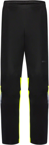 Gorewear Glidewheel Gore-Tex Pants - Black/Yellow, Men's, Small