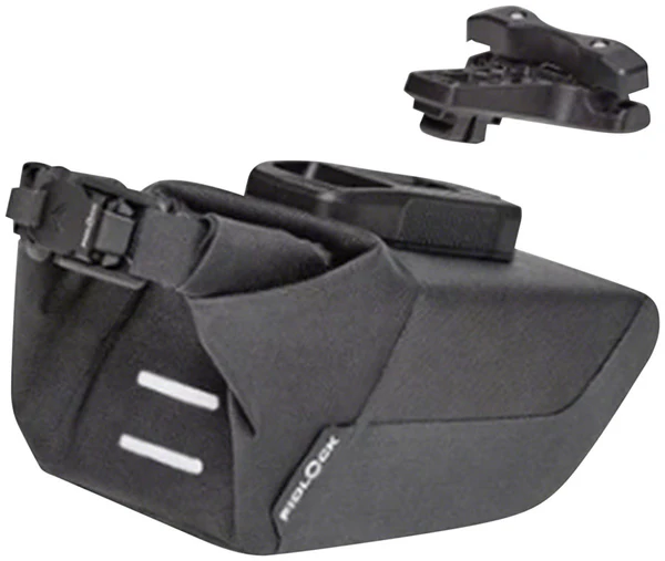 Fidlock Pinclip Saddle Bag and Base - Small, Black