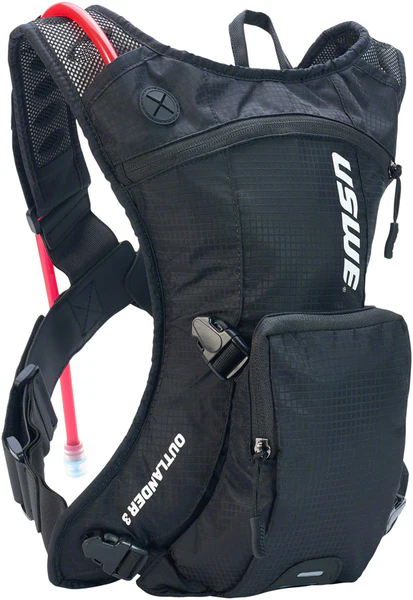 USWE Outlander 3 Hydration Pack - Carbon Black
