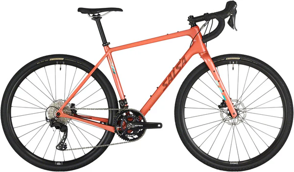 Salsa Warbird C GRX 820 2x12 Bike - 700c, Carbon, Burnt Orange, 56cm