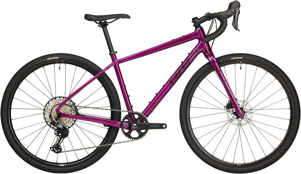 Salsa Journeyer Drop Bar GRX 610 1x12 Bike - 700c, Aluminum, Dark Magenta, 53cm