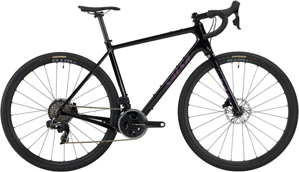 Salsa Warbird C Force AXS Wide Bike - 700c, Carbon, Gloss Black, 56cm