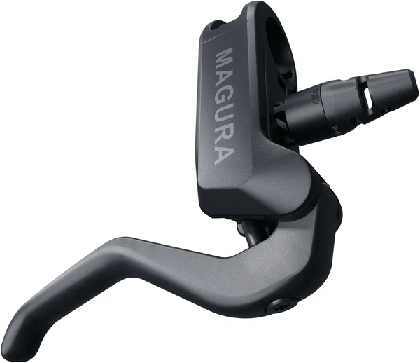 Magura MT A2 Master Cylinder and Lever Assembly - Right, 3-Finger, Carbotecture Blade, Black