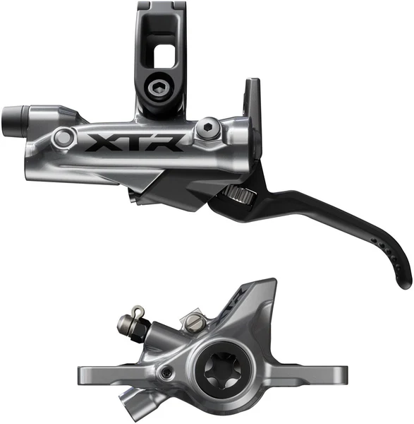 Shimano XTR BR-M9200 Disc Brake and BL-M9220 Lever - Left/Front, Post Mount, 2-Piston Caliper, SM-BH90-SS Hose, Metal