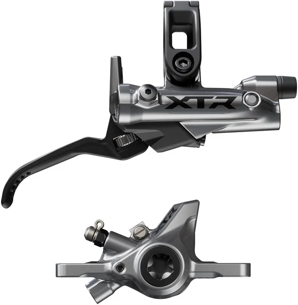 Shimano XTR BR-M9200 Disc Brake and BL-M9220 Lever - Right/Rear, Post Mount, 2-Piston Caliper, SM-BH90-SS Hose, Metal