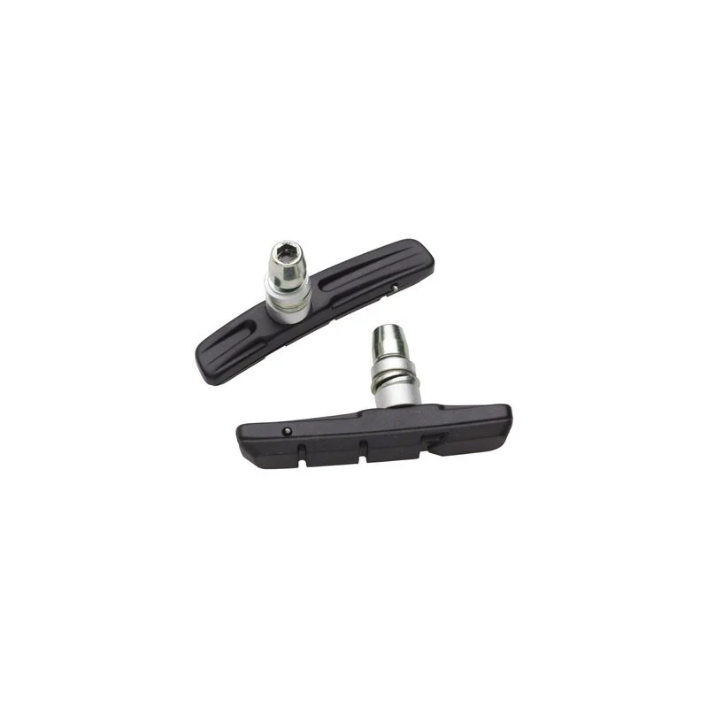 Tektro Cartridge Linear Pull Brake Shoes: Black