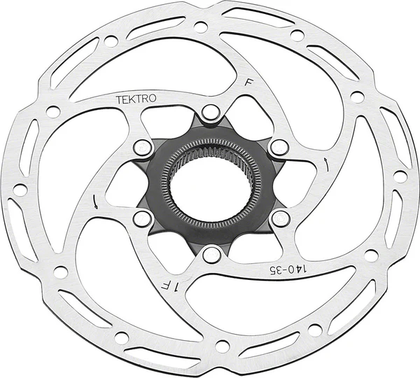 Tektro TR140-35 Disc Brake Rotor - 140mm, Center-Lock, 1.8mm Thickness