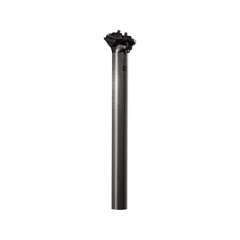 Bontrager Pro Carbon Road or Mountain Bike Seatpost, 0 Offset, 31.6mm, 400mm
