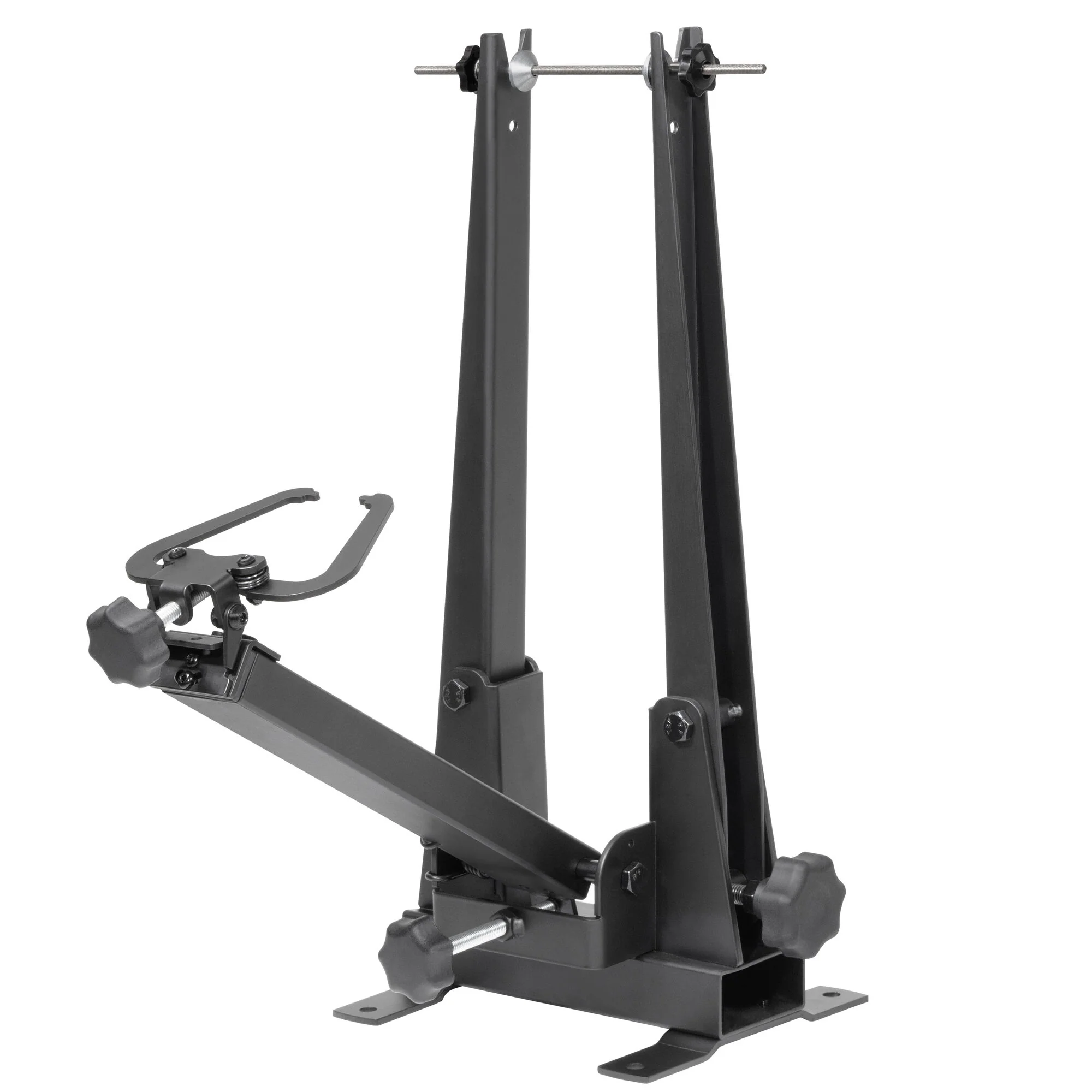 CyclingDeal Bicycle Wheel Truing Stand - Essential Maintenance Tool for Rim Truing with Heavy-Duty Base - Fits Wheel Sizes up to 29", Hub Widths up to 150mm