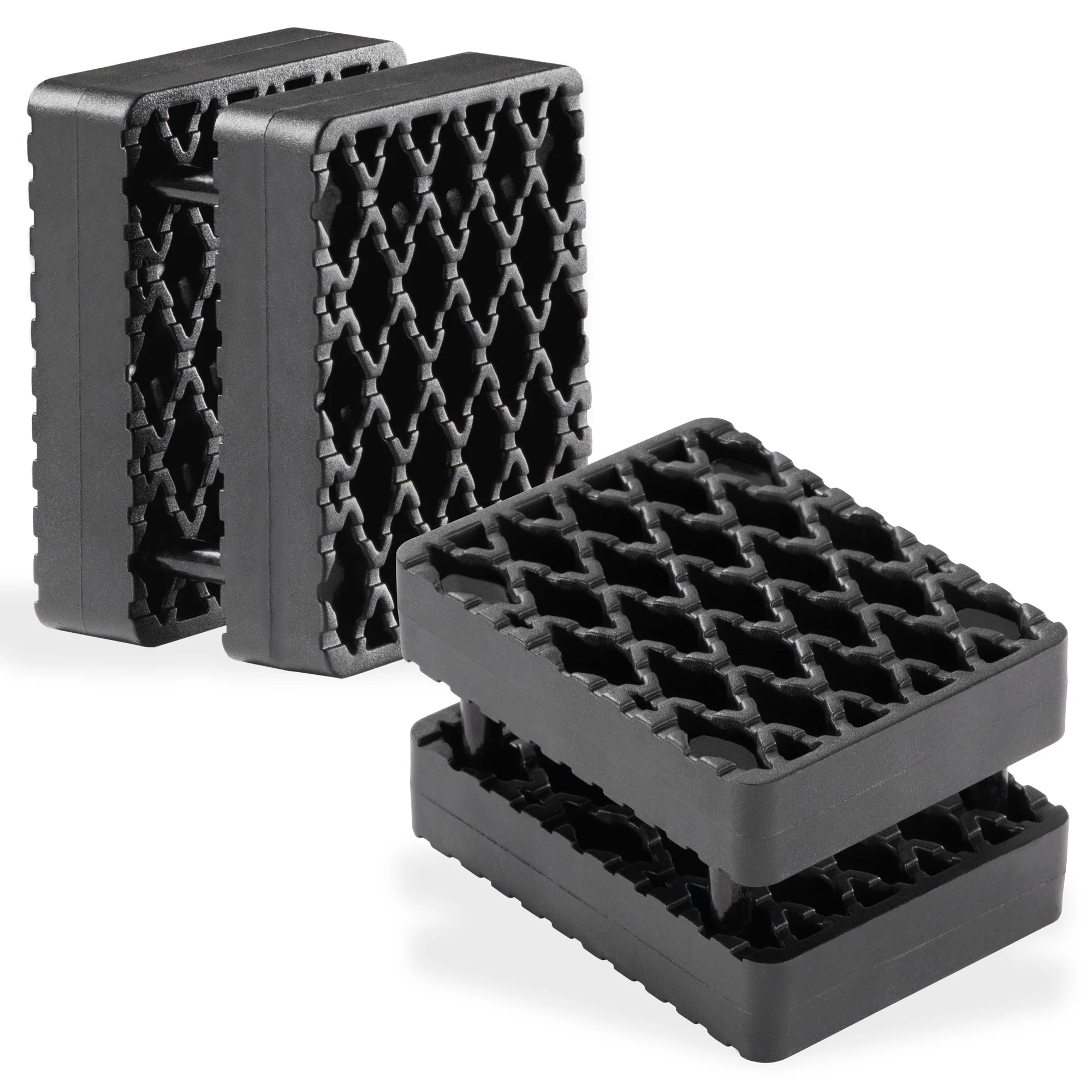 CyclingDeal 1.5" Bicycle Pedal Blocks for Child & Kids Bikes - Bring The Pedals Closer to Rider - Secure & Comfortable Riding - Small (3.25" x 2.5")