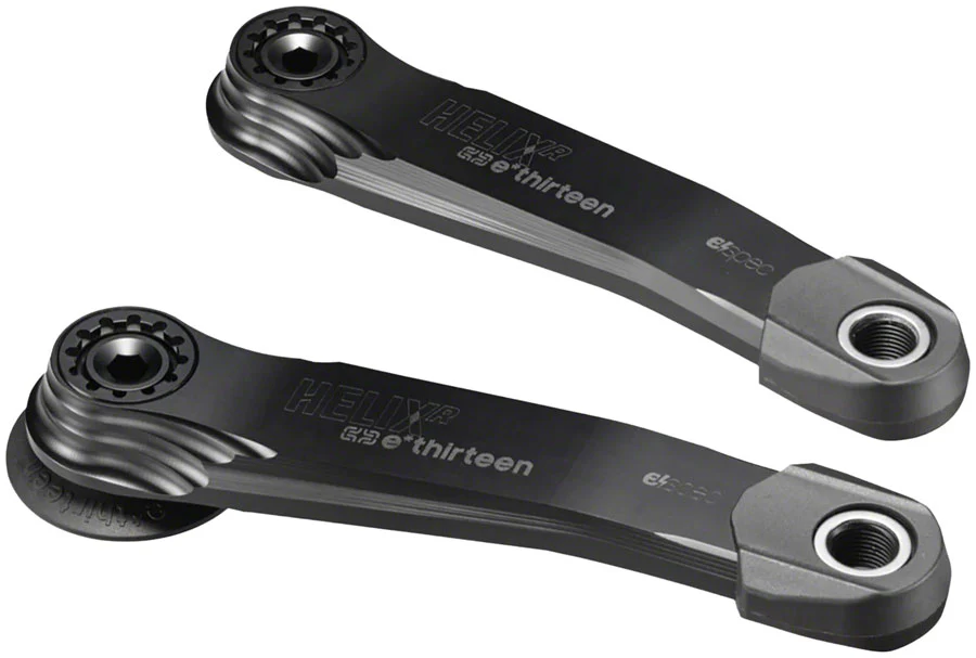 E*thirteen Helix Race Alloy e*spec Crank Arm Set - BOSCH SX-Brose S Mag-TQ HPR50 21.5mm Offset 160mm Self Extractor BLK