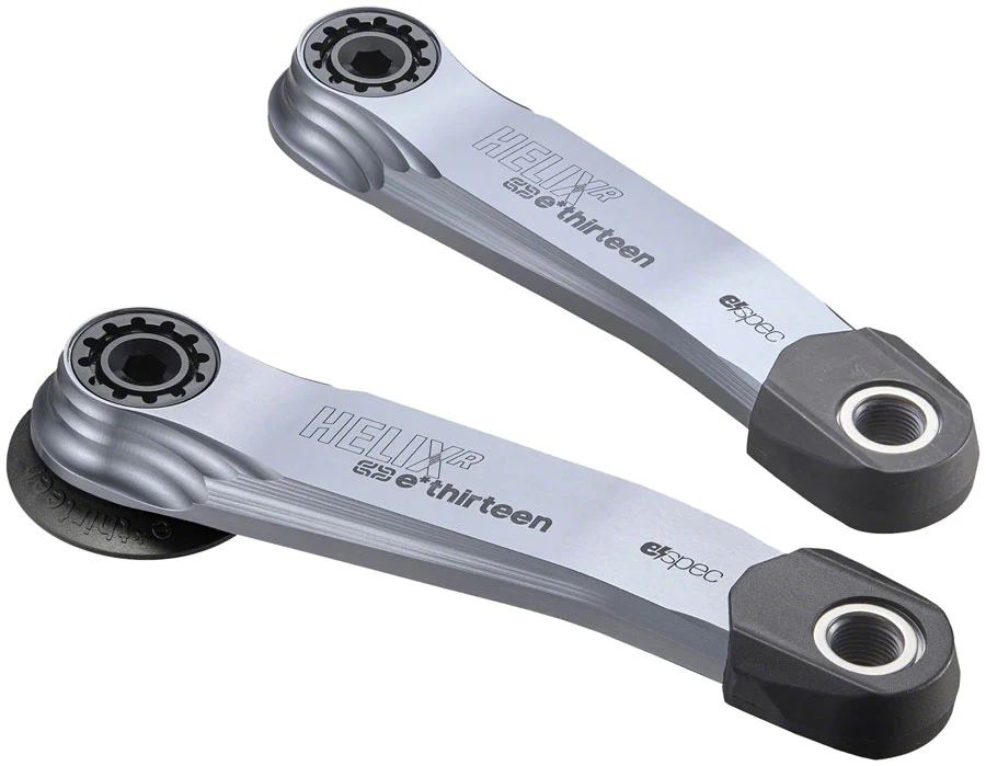 E*thirteen Helix Race Alloy e*spec Crank Arm Set - BOSCH Gen4-Brose S Mag-TQ HPR50 26.5mm Offset 160mm Self Extractor Silver