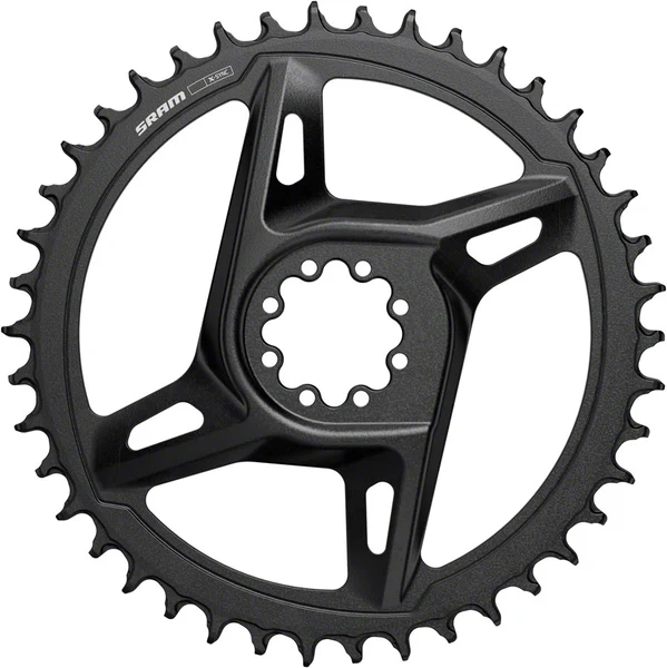 SRAM Rival X-Sync Direct Mount Road Chainring - 40t, 12-Speed, 8-Bolt Direct Mount, 6.5mm Offset, Black, E1