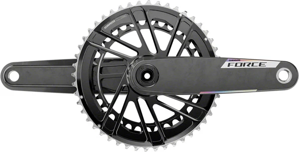SRAM Force Crankset - 172.5mm, 12-Speed, 46/33t, 8-Bolt Direct Mount, DUB Spindle, Carbon, E1