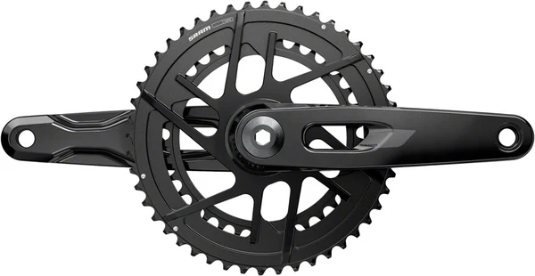 SRAM Rival Crankset - 172.5mm, 12-Speed, 46/33t, 8-Bolt Direct Mount, DUB Spindle, Black, E1