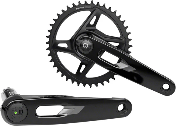 SRAM Rival 1x XPLR AXS Power Meter Wide Crankset - 172.5mm, 12/13-Speed, 42t, 8-Bolt Direct Mount, DUB PM Spindle,