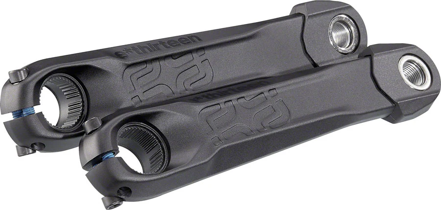 E*thirteen e*spec Plus Ebike Crank Arm Set - Shimano EP8 160mm Black