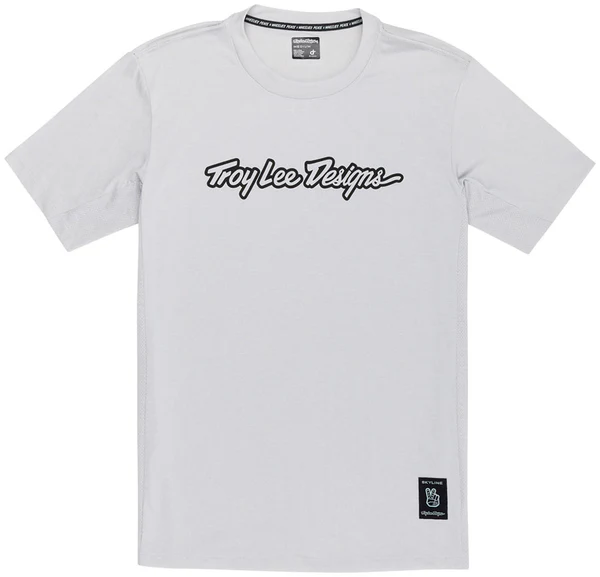 Troy Lee Designs Skyline Short Sleeve Ride Tee Signature Mist, 2X-Large