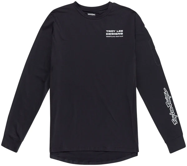 Troy Lee Designs Ruckus Long Sleeve Ride Tee Factory Carbon, X-Large