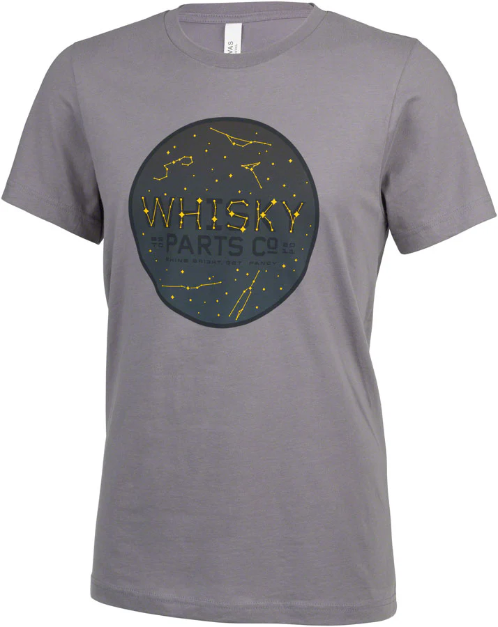 Whisky Parts Co. Whisky Stargazer T-Shirt - Storm Unisex Small