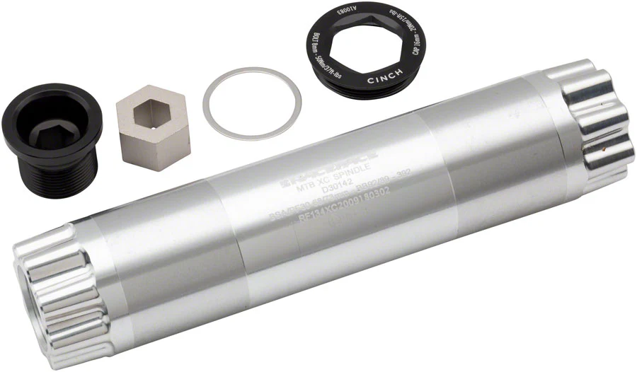 Race Face CINCH Spindle Kit - 30mm For 68/73mm Fits 135/142 141/148mm Hub Spacing