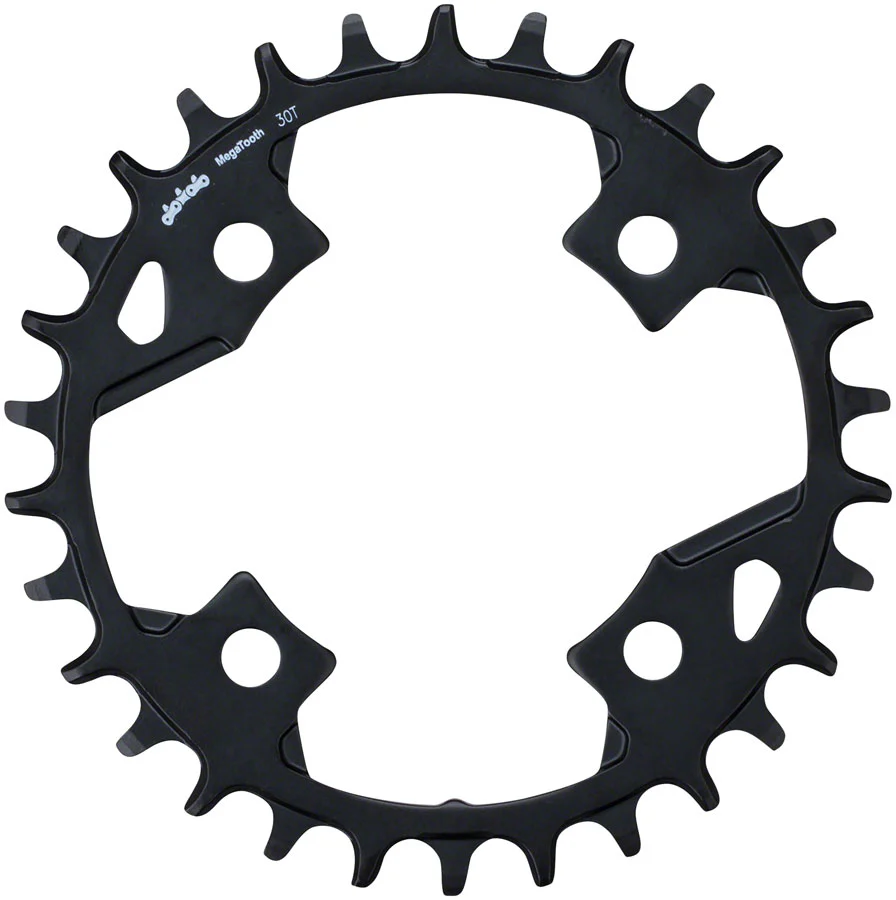 FSA Gamma Pro Mega Tooth Chainring - 30t 82 BCD Aluminum 1 x 11 BLK