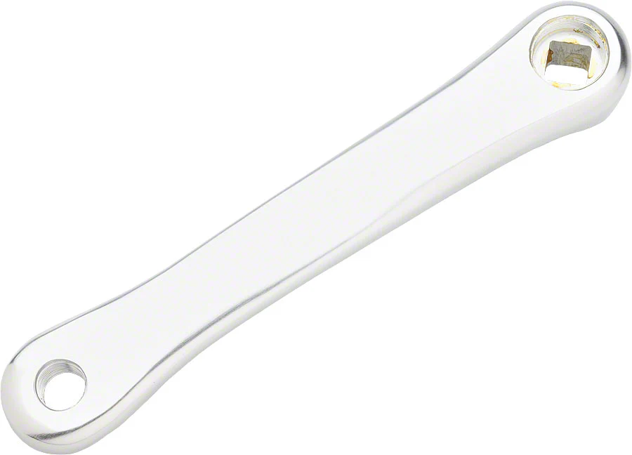 Sugino RD2 165mm Left Square Taper Crank Arm: Silver