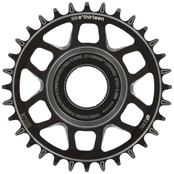 e*thirteen Helix Core e*specChainring, 32T, Shimano Direct Mount, 55mm Chainline, 21.5mm Offset, Shimano/Sram 11/12s