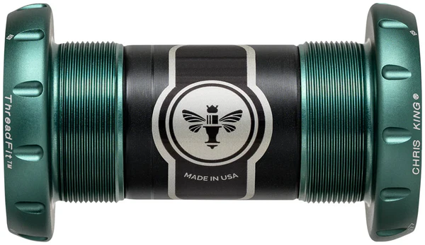 Chris King ThreadFit 30 Bottom Bracket - English, Matte Jade, Ceramic