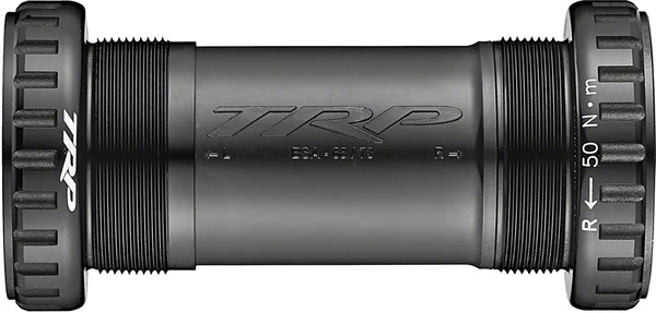 TRP BB-M8000 English Bottom Bracket - English (BSA), For 68/73/83mm BB Shell Frame Width, For 30mm Crank Spindle, Black