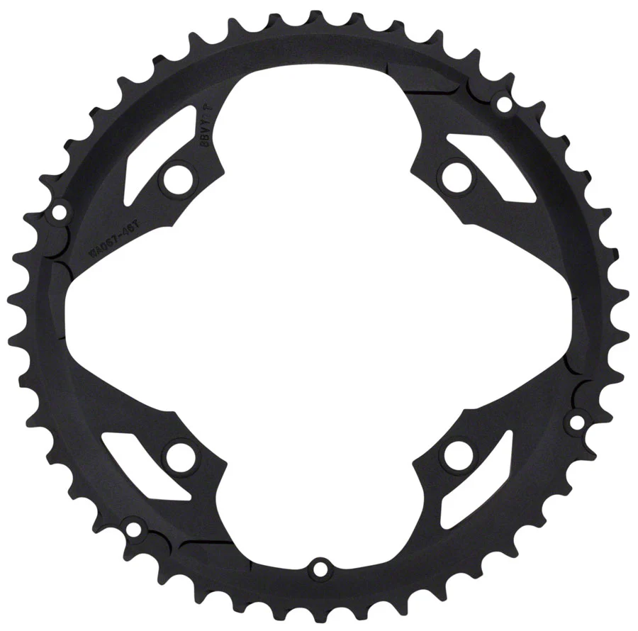 FSA Omega/Vero Pro Road Chainring - 46t 120mm BCD Black