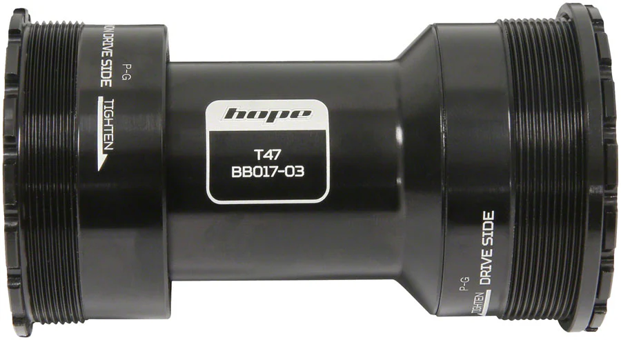 Hope T47 Bottom Bracket Bottom Bracket - 86/92mm For 30mm Spindle Stainless BLK