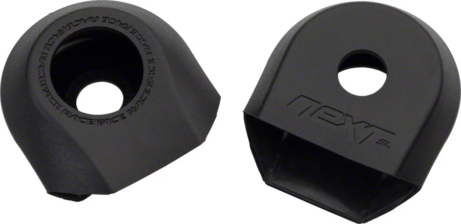 Race Face Crank Boots: For Next SL G4 Cranks 2-Pack Black