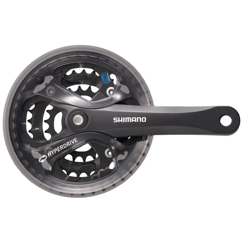 Shimano Acera FC-M361 Crankset-175mm,7/8-Speed,42/32/22t,Square Taper JIS,Black