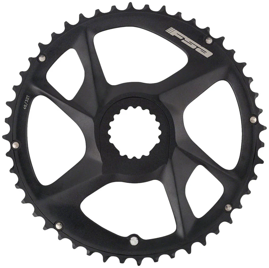 FSA Energy Modular Direct Mount Chainring - 50t Outer Ring Direct Mount For use 34t Inner Ring BLK