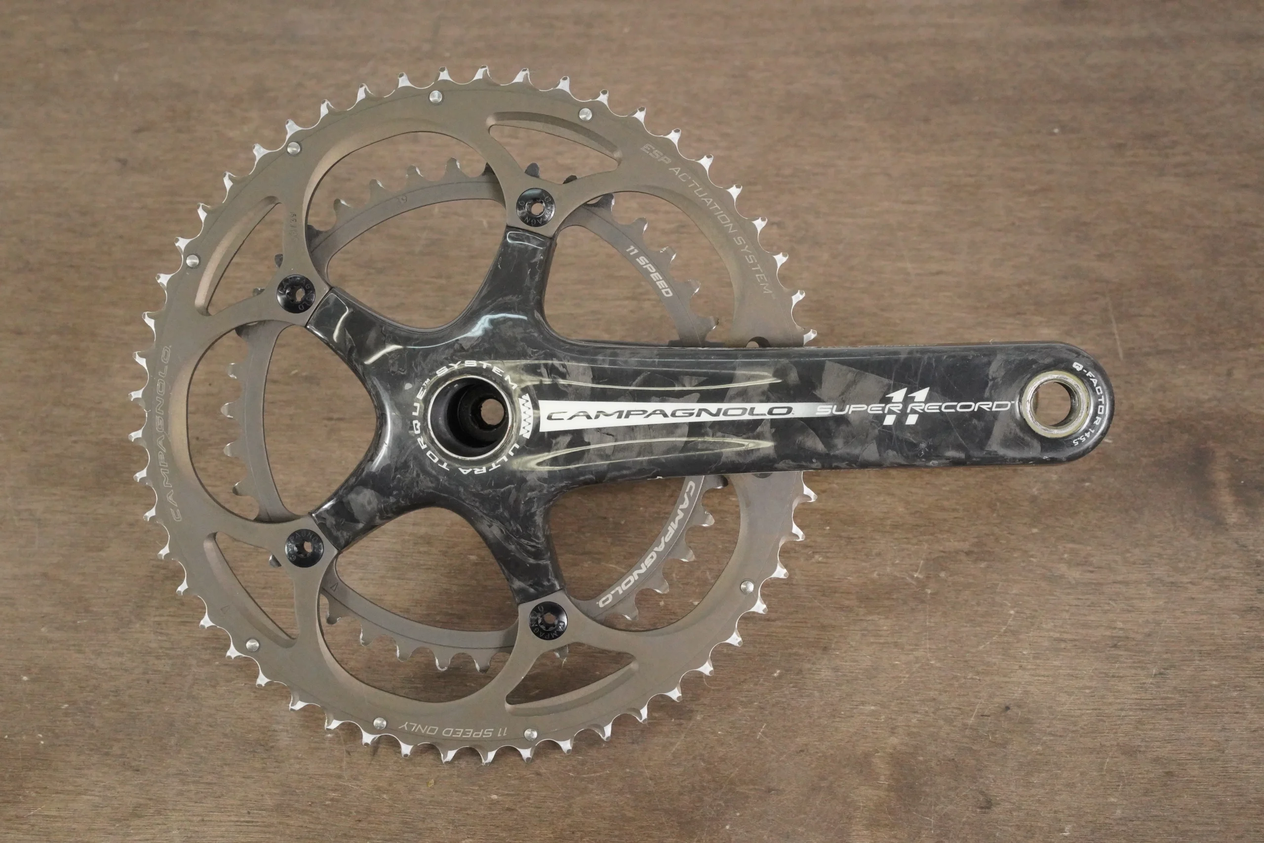 175mm 53/39T Campagnolo Super Record 11 Stages Power Meter Crankset *Needs Repair*