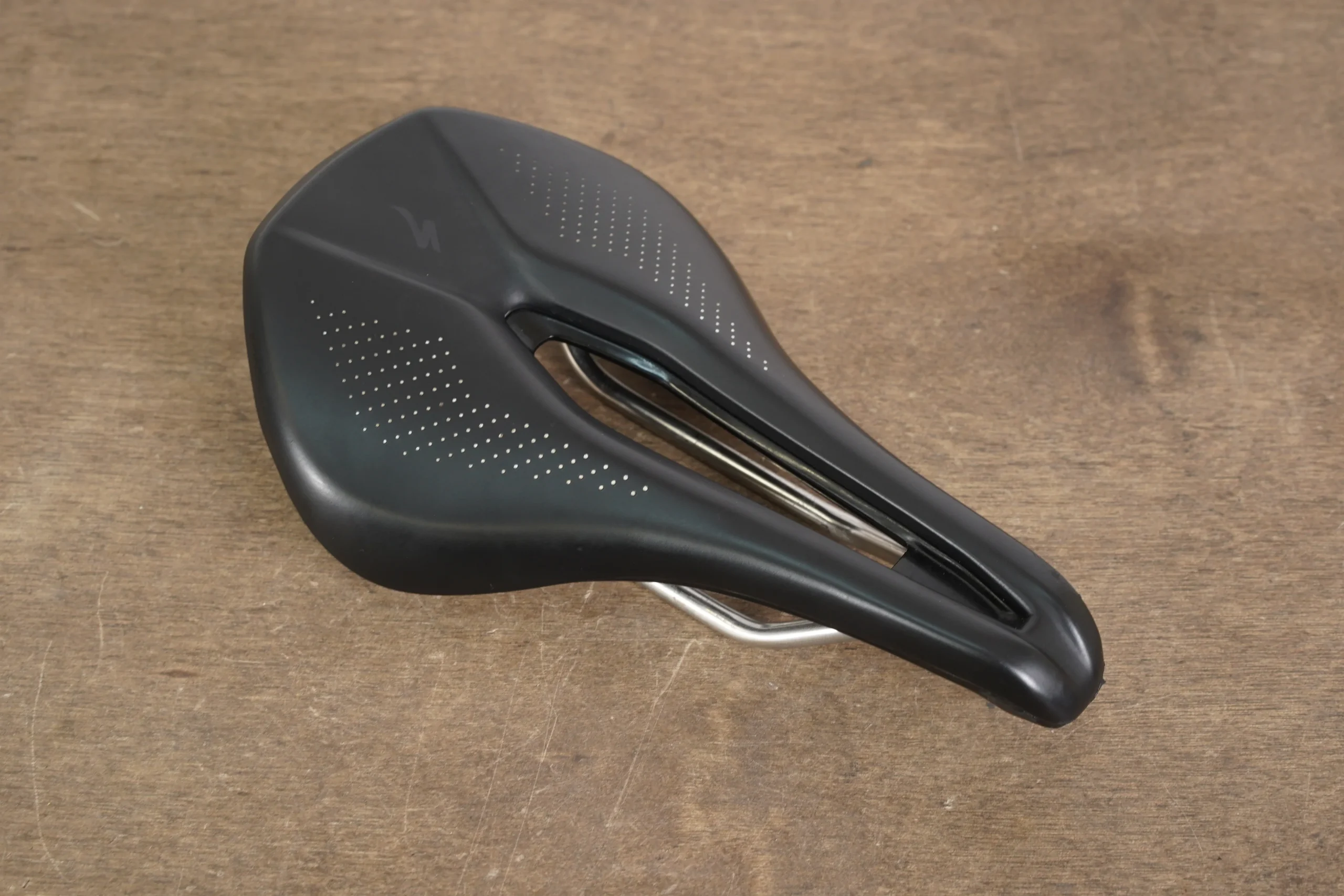 143mm Specialized Power Expert Titanium Rail Road Saddle 228g