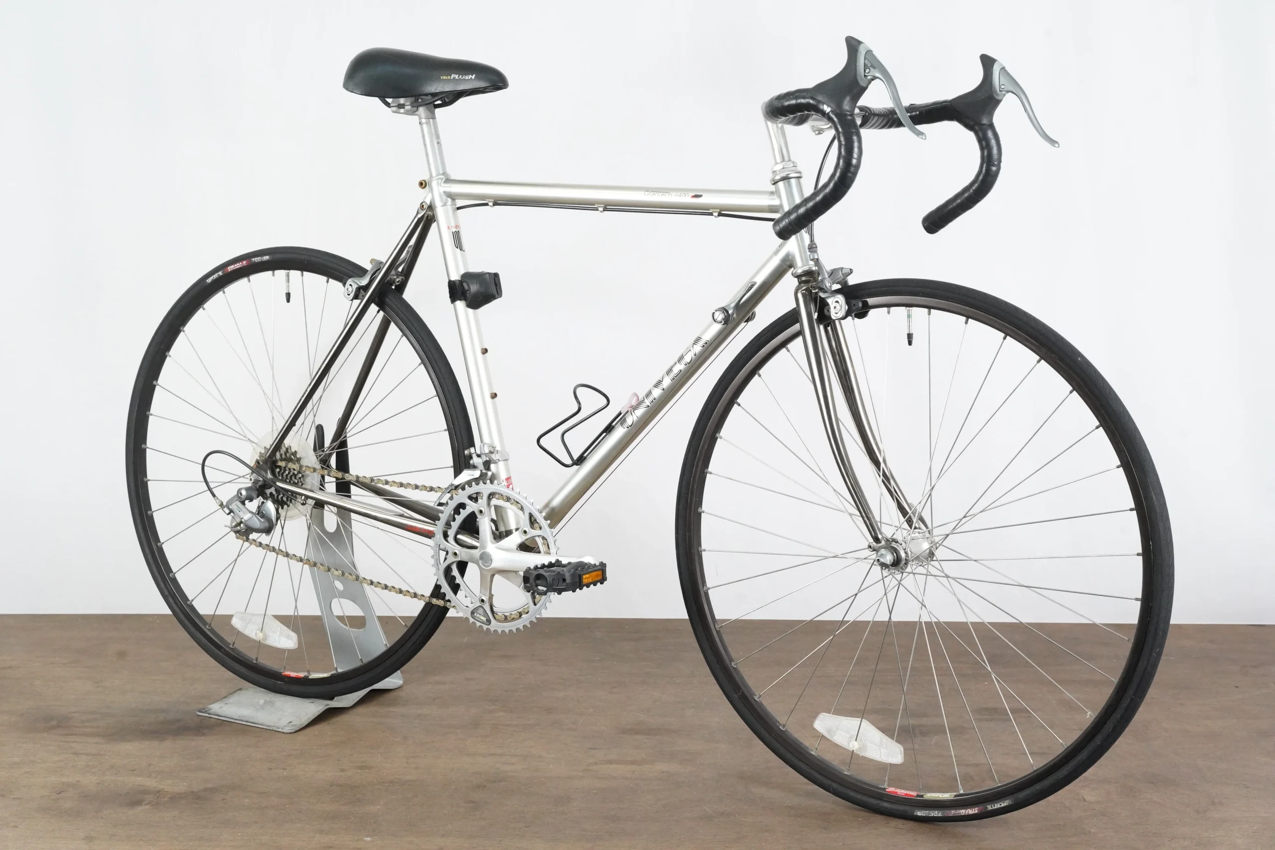 Vintage 54cm Univega Grantech 6400 Shimano 600 7 Speed Rim Brake Alloy Road Bike