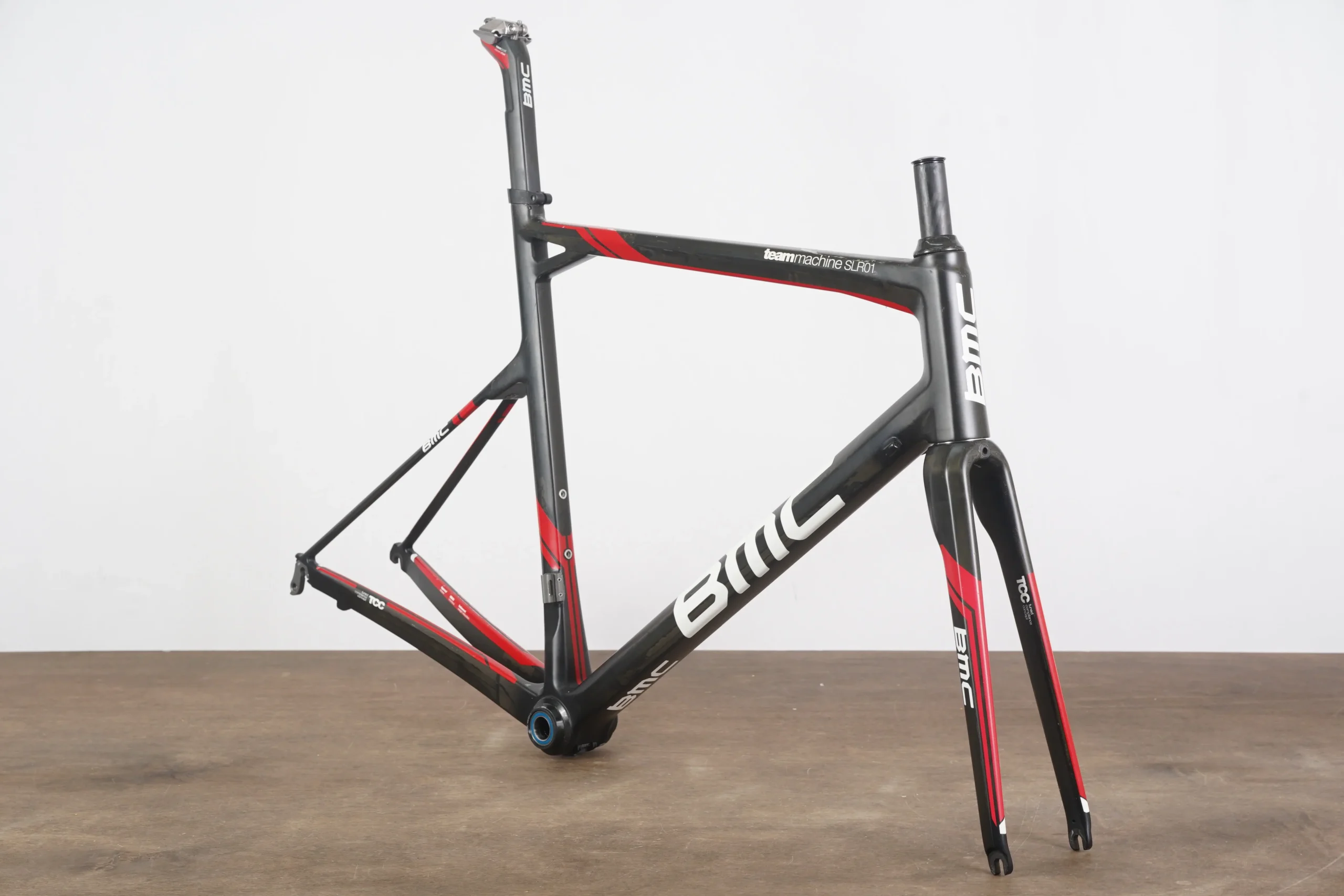 55cm BMC Teammachine SLR01 Carbon Rim Brake Frameset SLR 01